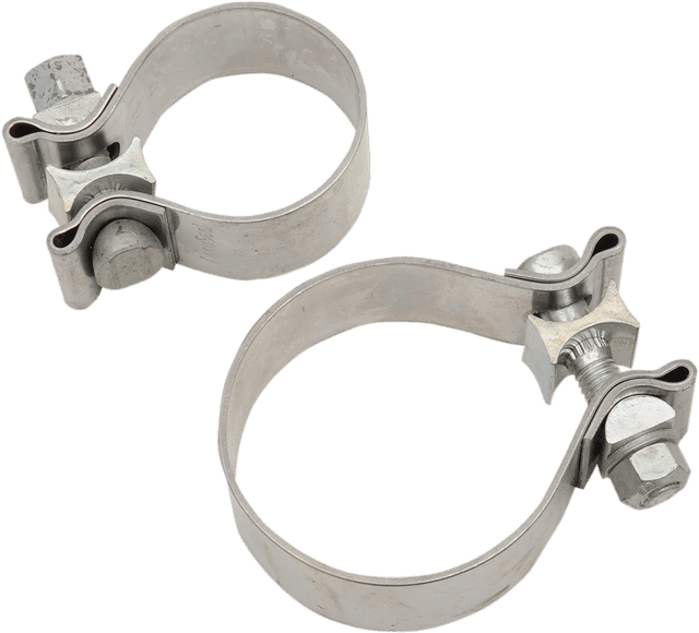 KHROME WERKS 1860-1383 Exhaust Clamp - Stainless Steel