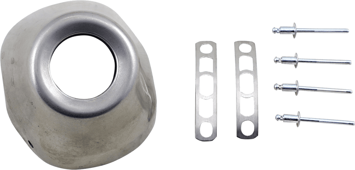 FMF 1860-1957 End Cap - Stainless Steel - 1.375"