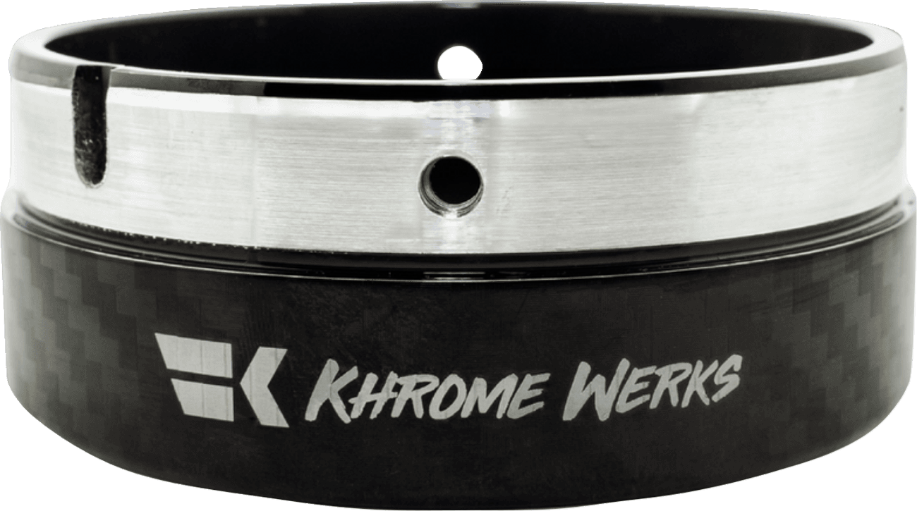 KHROME WERKS 1860-2574 Exhaust End Cap - Billet Cut Tip - Digital Camo - 4-1/2"