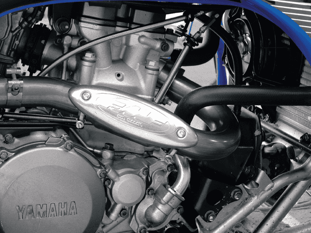 FMF 1861-0043 Universal Header Heat Shield - Stainless Steel — image 2 of 2
