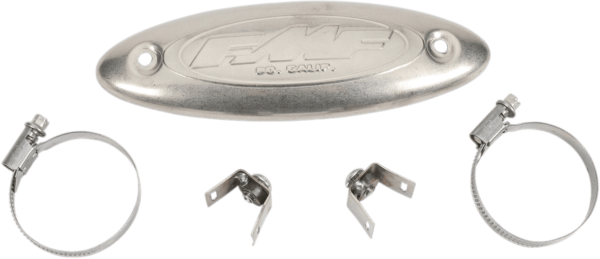 FMF 1861-0169 Universal Header Heat Shield - Titanium