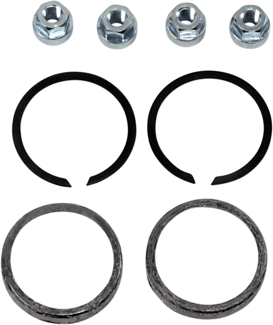 JAMES GASKET 1861-0460 Exhaust Port Graphite Gasket Kit - Big Twin/Sportster/EVO