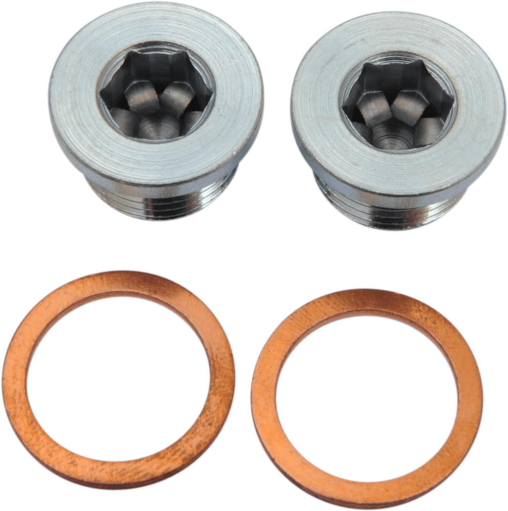 VANCE & HINES 1861-0464 O2 Sensor Port Plug Kit - 18 mm