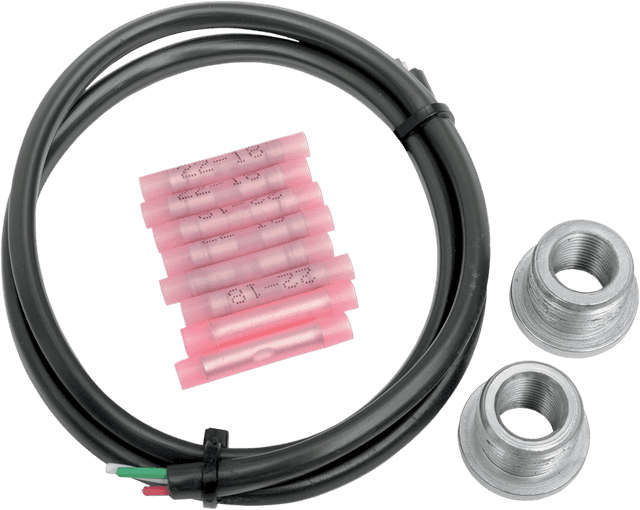DRAG SPECIALTIES 1861-0594 O2 Sensor Bung Adapter Kit - 18 mm to 12 mm