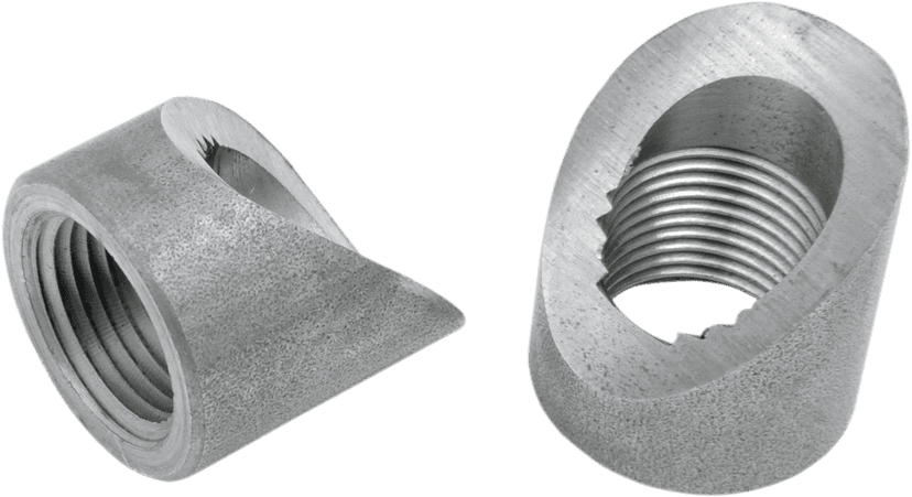 DRAG SPECIALTIES 1861-0694 Weld-in O2 Bungs - 18 mm - 45°