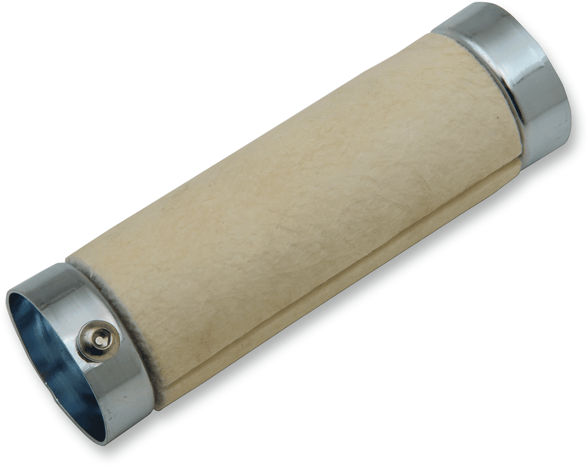 DRAG SPECIALTIES 1861-1190 Fiberglass Wrapped Baffle for 2" O.D.