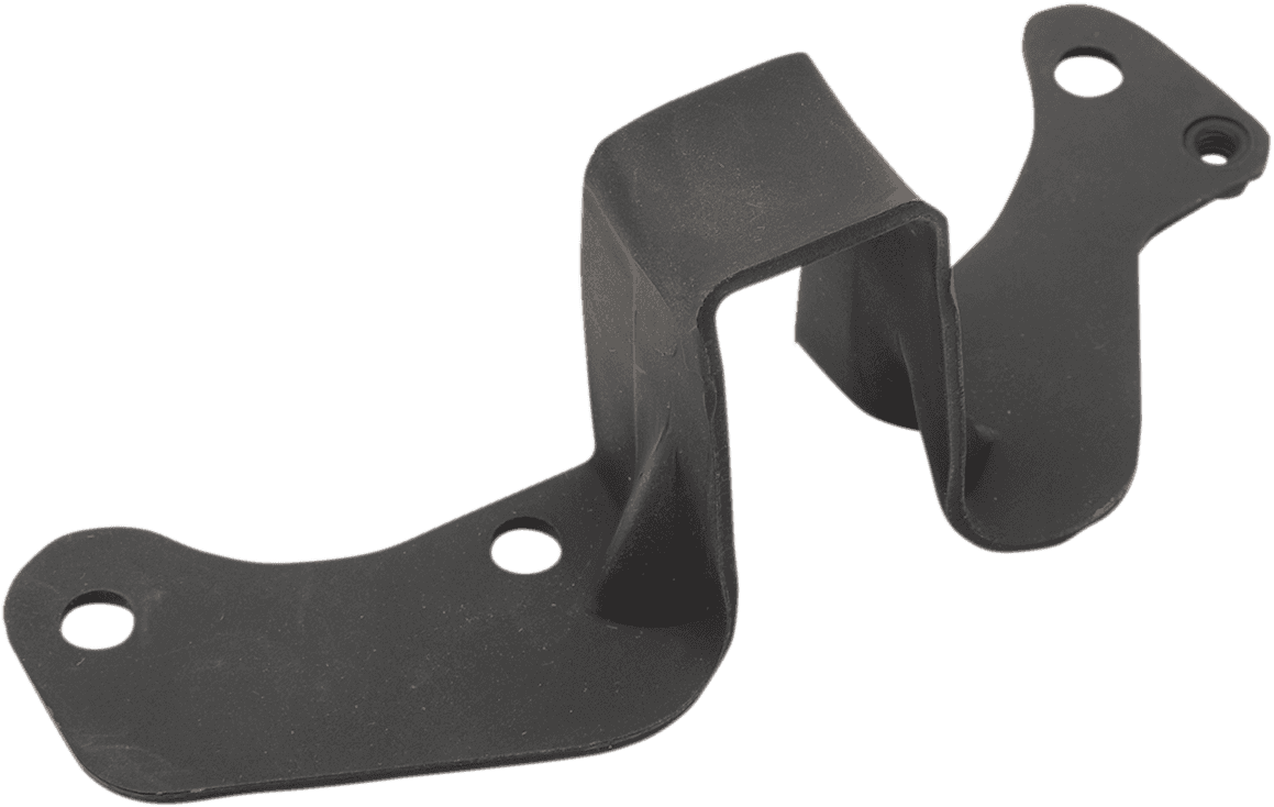 DRAG SPECIALTIES 1861-1244 Rear Exhaust Pipe Bracket - Black