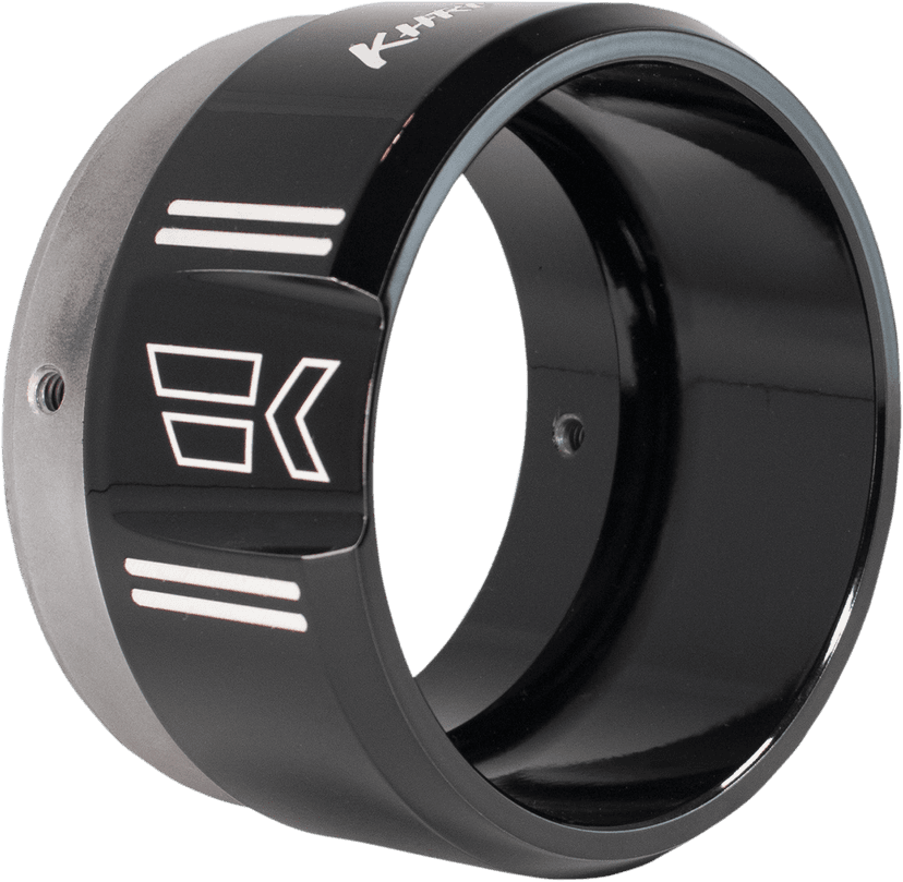 KHROME WERKS 1861-1452 4-1/2" Klassic Tip - Left - Black Powdercoat — image 1 of 2