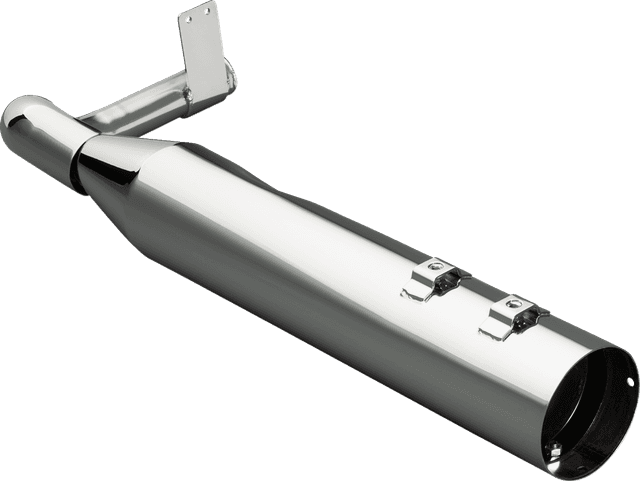 KHROME WERKS 1861-1573 Sidekick Ghost Pipe - Chrome — image 2 of 2