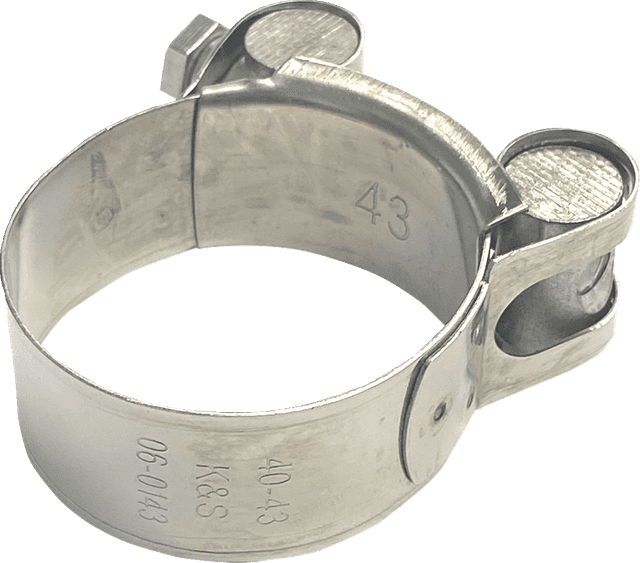 K&S TECHNOLOGIES 1861-1637 Exhaust Pipe Clamp - 1.57" - 1.69"