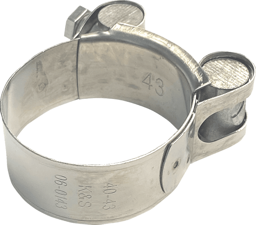 K&S TECHNOLOGIES 1861-1637 Exhaust Pipe Clamp - 1.57" - 1.69"