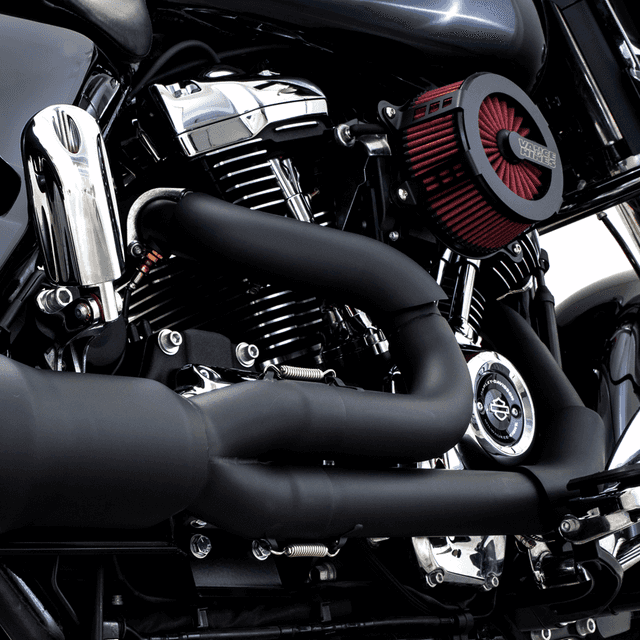 VANCE & HINES 1861-1678 Hi-Output RR Heat Shield Kit - Black - Stainless Steel — image 1 of 2
