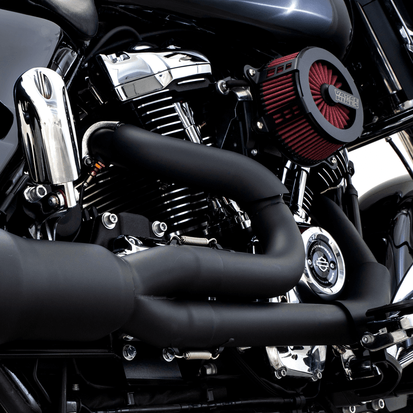 VANCE & HINES 1861-1678 Hi-Output RR Heat Shield Kit - Black - Stainless Steel — image 1 of 2