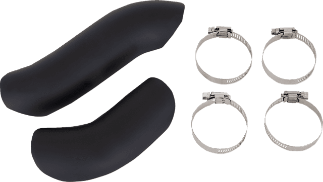 VANCE & HINES 1861-1678 Hi-Output RR Heat Shield Kit - Black - Stainless Steel — image 2 of 2