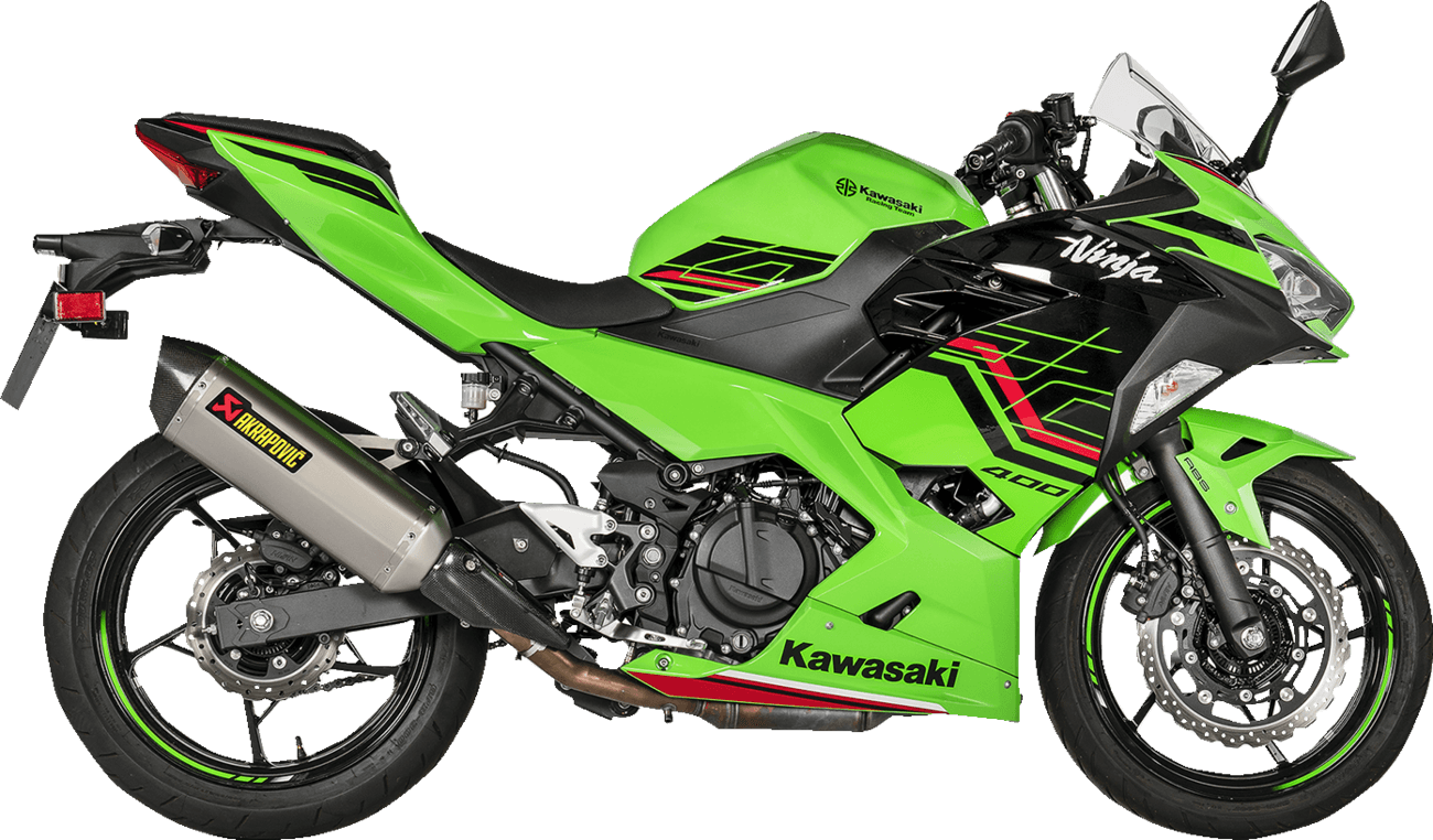 AKRAPOVIC 1861-1762 Heat Shield - Carbon Fiber - Kawasaki