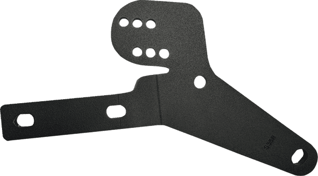 BASSANI XHAUST 1861-1838 Exhaust Bracket - Black - FXLRST/FXRST
