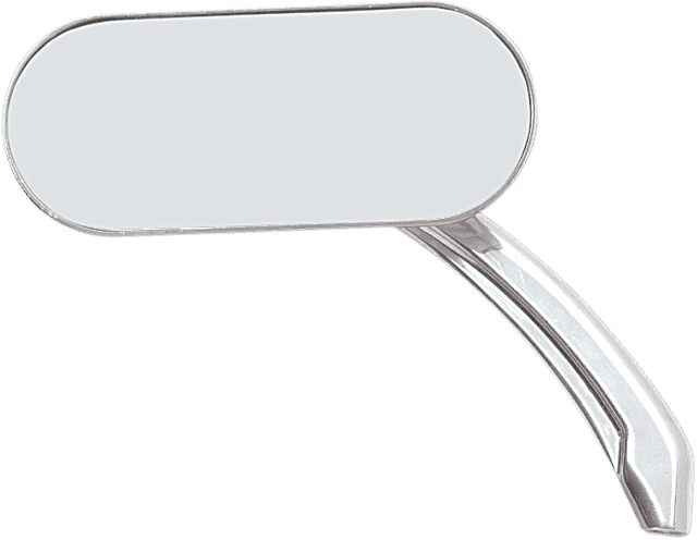 DRAG SPECIALTIES 1901-0026 Mirror - Side View - Oval - Chrome - Each — image 1 of 4