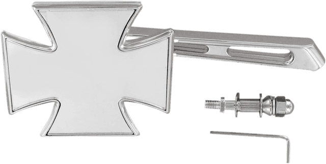 DRAG SPECIALTIES 1901-6009 Mirror - Side View - Maltese - Chrome - Air-Glide Stem - Each — image 1 of 3