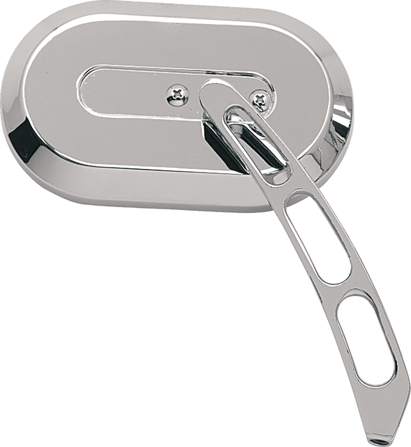 DRAG SPECIALTIES 1901-6232 Mirror - Side View - Oval - Chrome - Left - Each — image 1 of 2