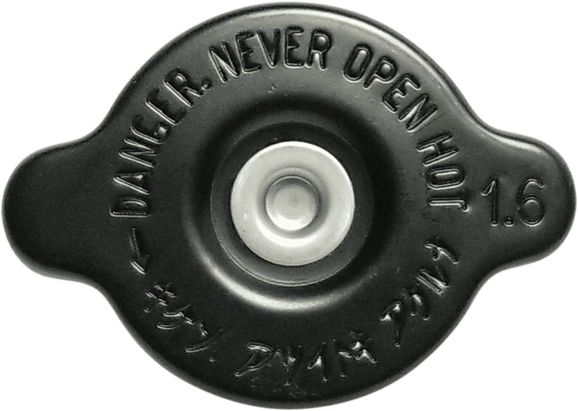 K&S TECHNOLOGIES 1903-0011 High Pressure Radiator Cap - Black - Black Seal - 23 PSI