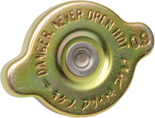 K&S TECHNOLOGIES 1903-0016 Low-Pressure Radiator Cap - Gold - 13 PSI
