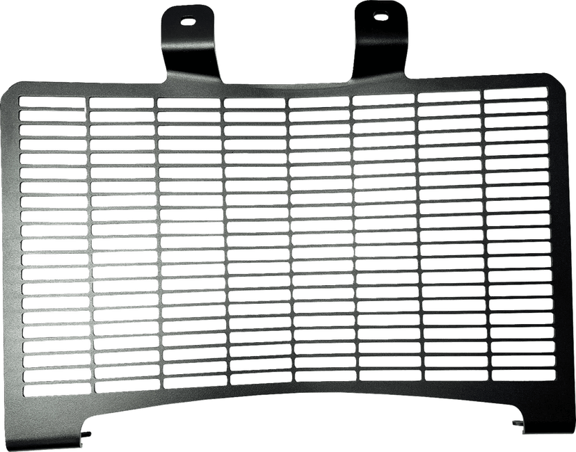 DRAG SPECIALTIES 1904-0307 Radiator Cover - Black - Pan America