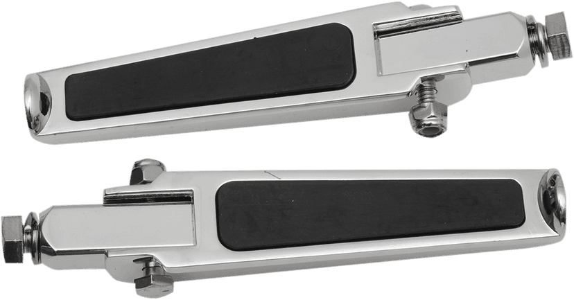 DRAG SPECIALTIES 1904-6452 Bolt-On Foot Pegs - Rubber Inlay — image 1 of 2