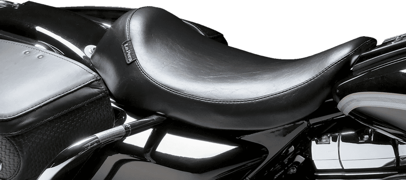 LE PERA 1910-2155 Silhouette Solo Seat - Smooth - Black - FLH '02-'07