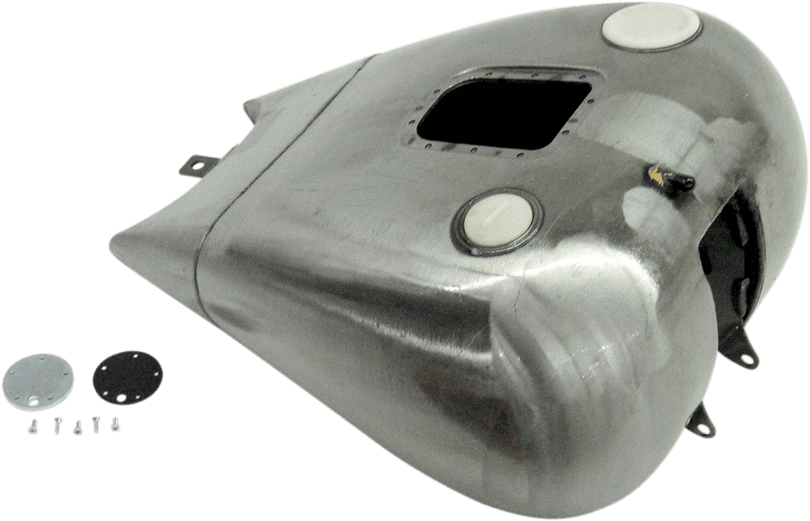 DRAG SPECIALTIES 1914-1864 Extended Gas Tank with Gauge Bung - Softail