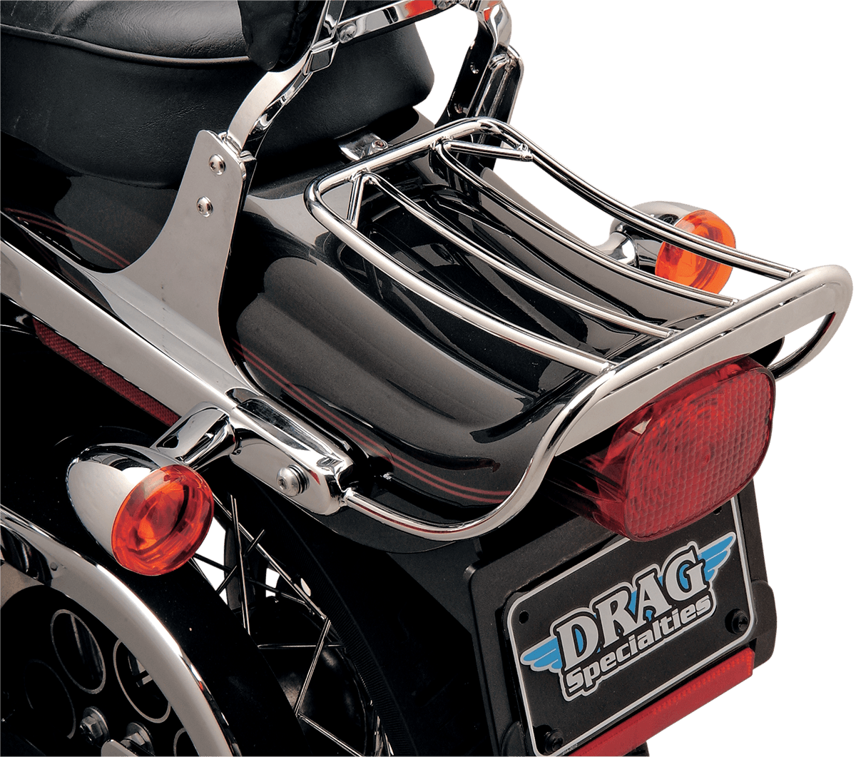 DRAG SPECIALTIES 1916-0058 Luggage Rack - FXDWG