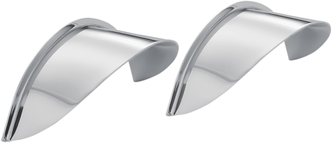 SHOW CHROME 2001-0124 4-1/2" Spotlight Visor - Chrome
