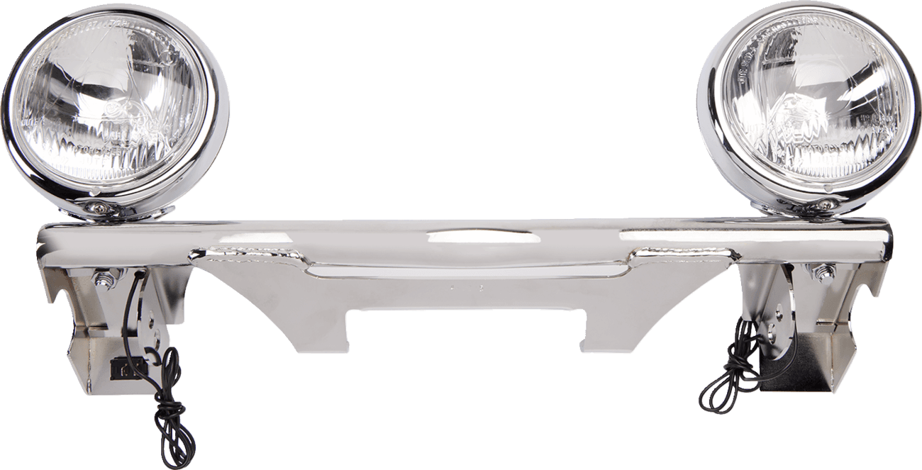 COBRA 2001-0197 Lightbar with Spotlight - 4-1/2"- XVS1300 V Star