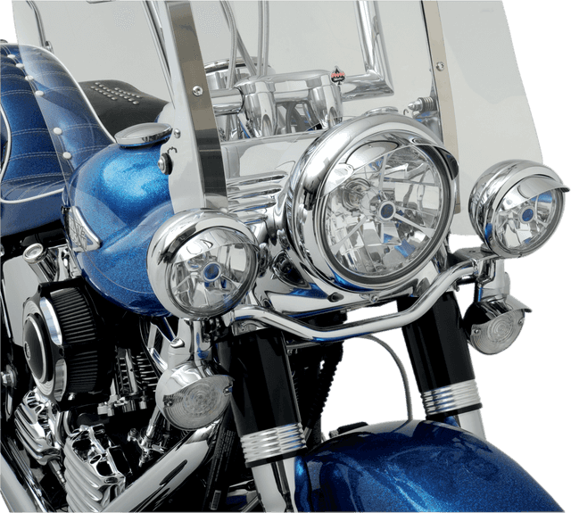 DRAG SPECIALTIES 2001-0368 Visor for 7" Headlight - Chrome — image 2 of 2