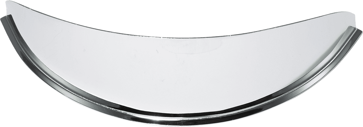 SHOW CHROME 2001-0417 7" Headlight Visor - Chrome - Universal