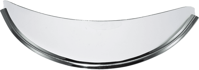 SHOW CHROME 2001-0417 7" Headlight Visor - Chrome - Universal — image 1 of 2