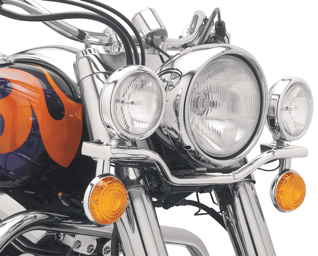 COBRA 2001-0616 Lightbar with Spotlight - 4-1/2"- Roadstar XV1600/1700 — image 3 of 3