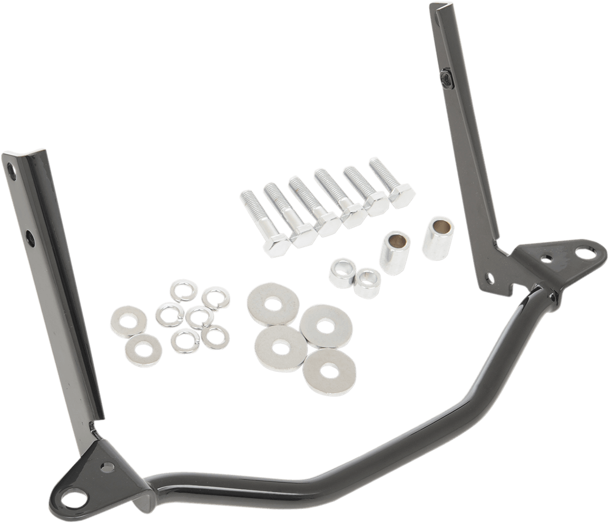 DRAG SPECIALTIES 2001-0804 Spotlight Mount - Black - '00-'17 FLST