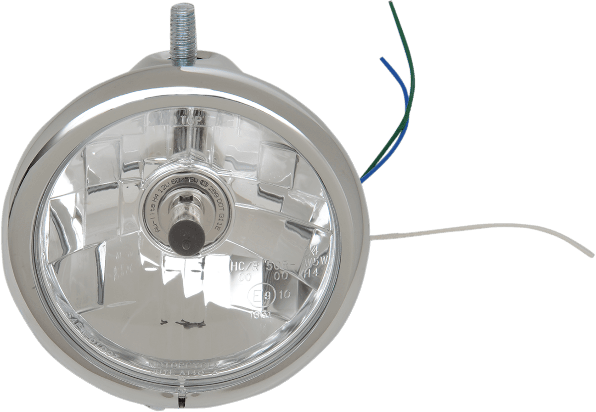DRAG SPECIALTIES 2001-0806 Top Mount Headlight - 5-3/4" - Chrome