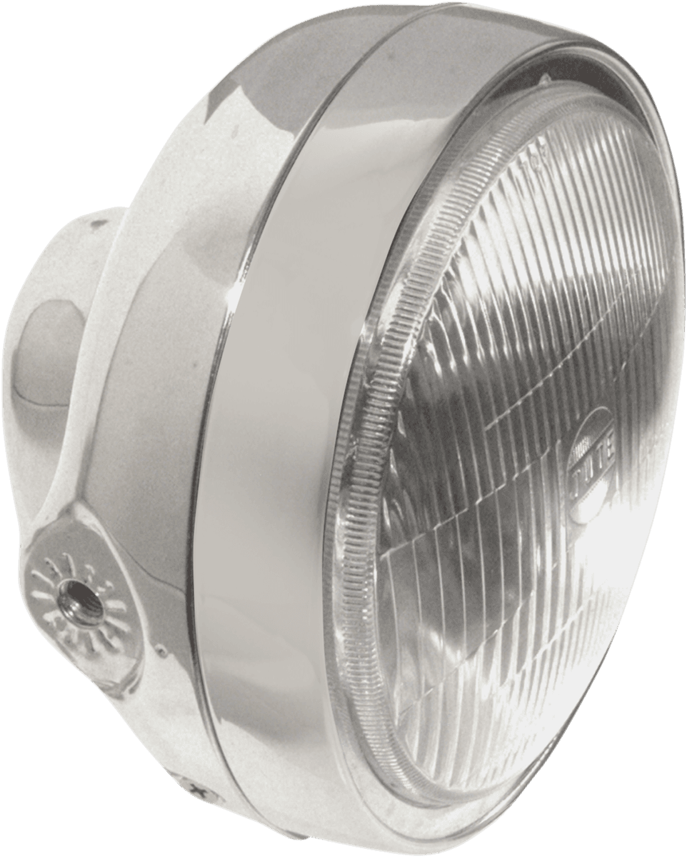 EMGO 2001-0818 6-1/4" Side Mount Headlight Assembly - Chrome