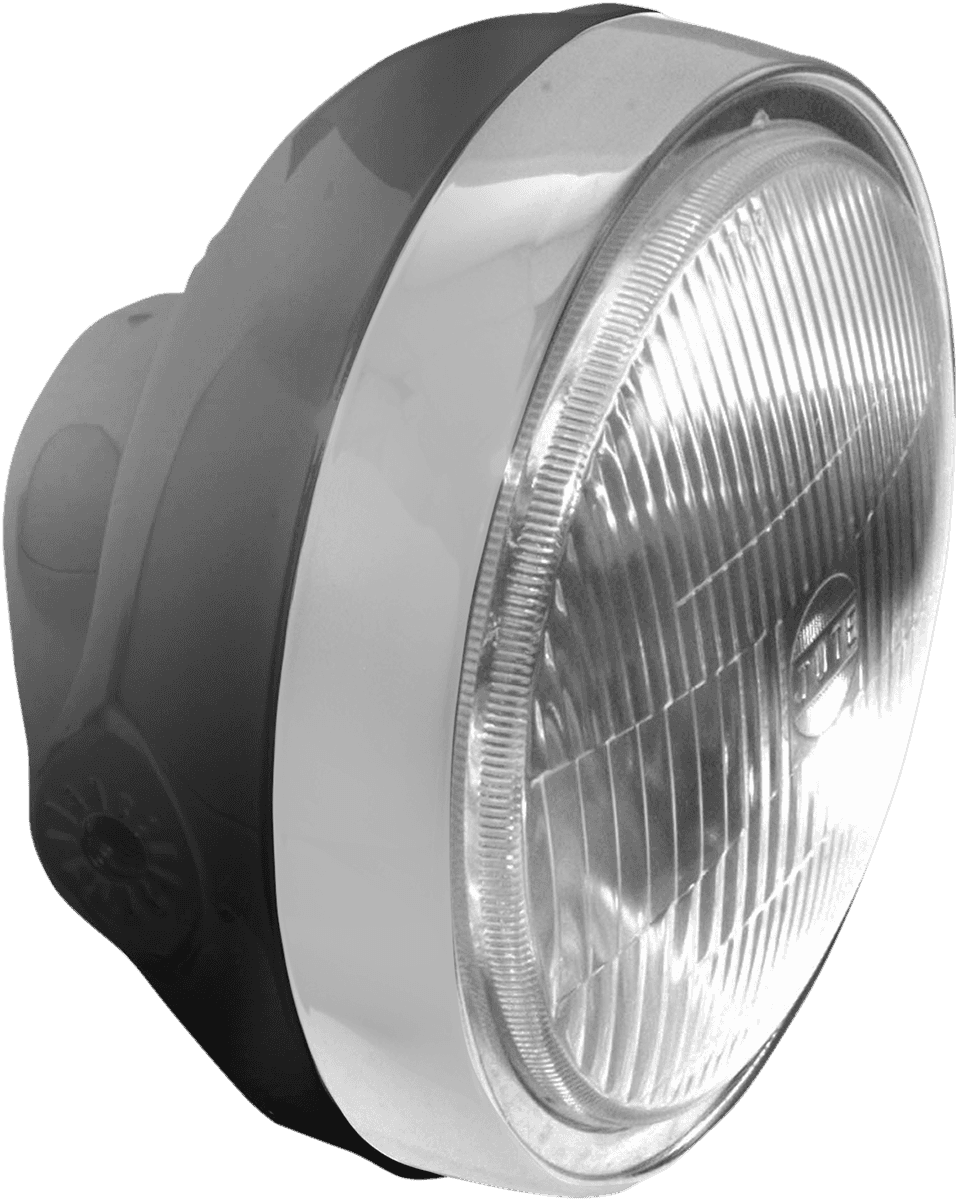 EMGO 2001-0819 6-1/4" Headlight Assembly - Black