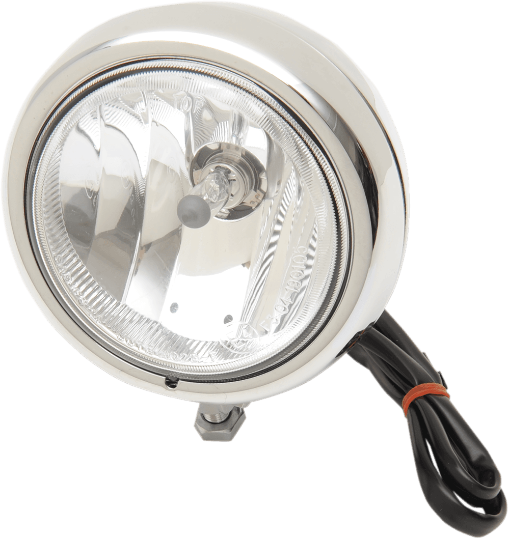 DRAG SPECIALTIES 2001-0957 Swivel Spotlight - H8 - 4-1/2" - Chrome