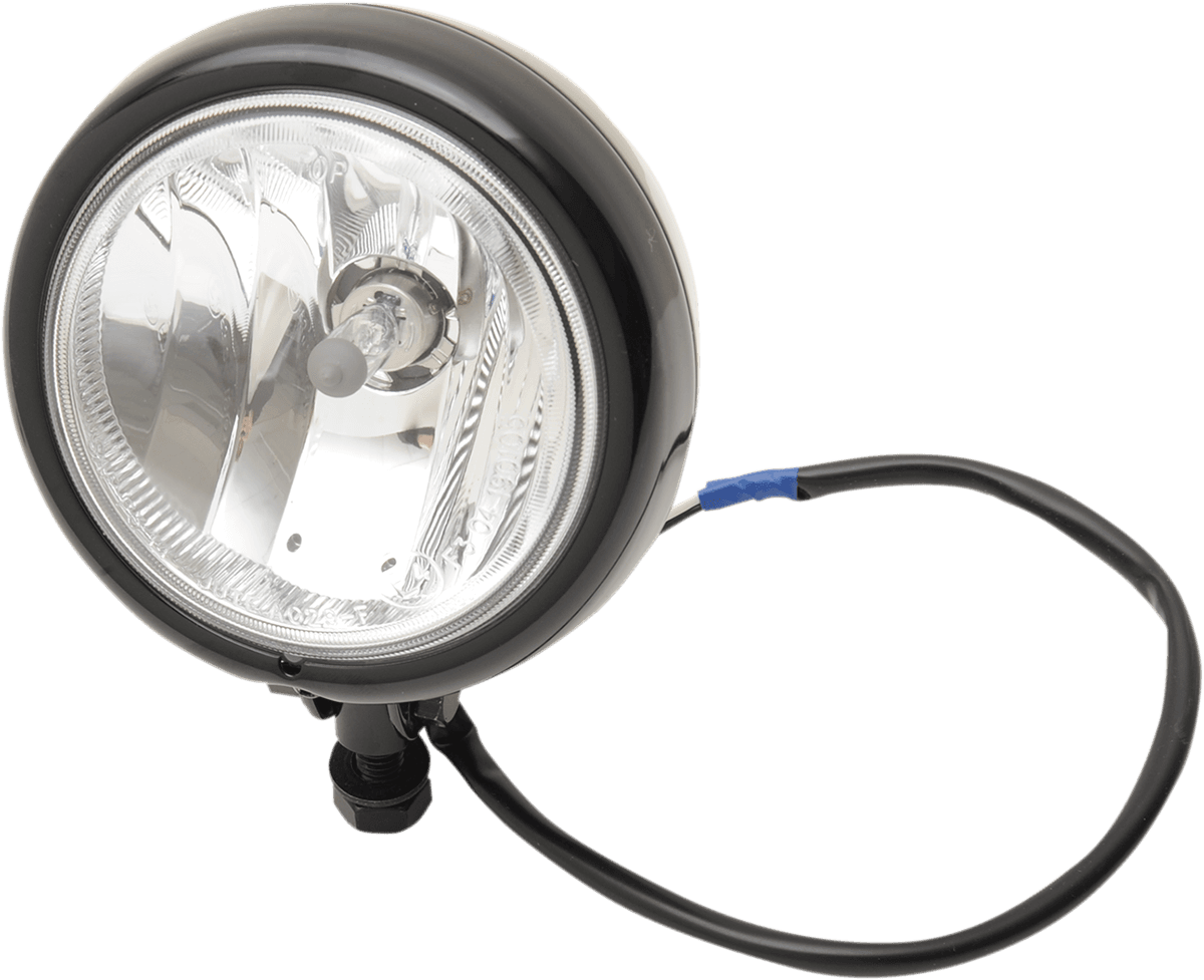 DRAG SPECIALTIES 2001-0958 Swivel Spotlight - H8 - 4-1/2" - Black