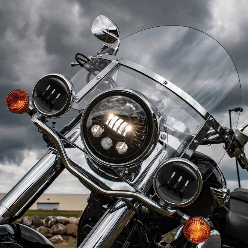 J.W. SPEAKER 2001-1158 Fog Lights - LED - 4-1/2" - Chrome — image 3 of 3
