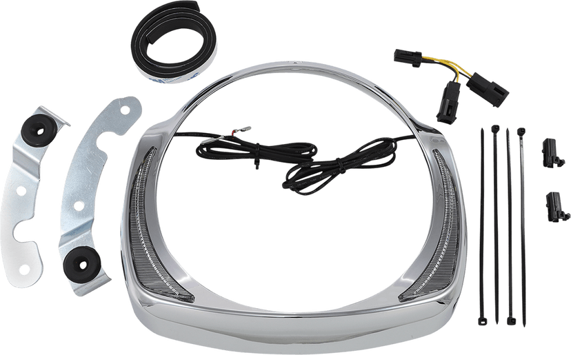 CIRO 2001-1319 Headlight Bezel - Chrome — image 1 of 3