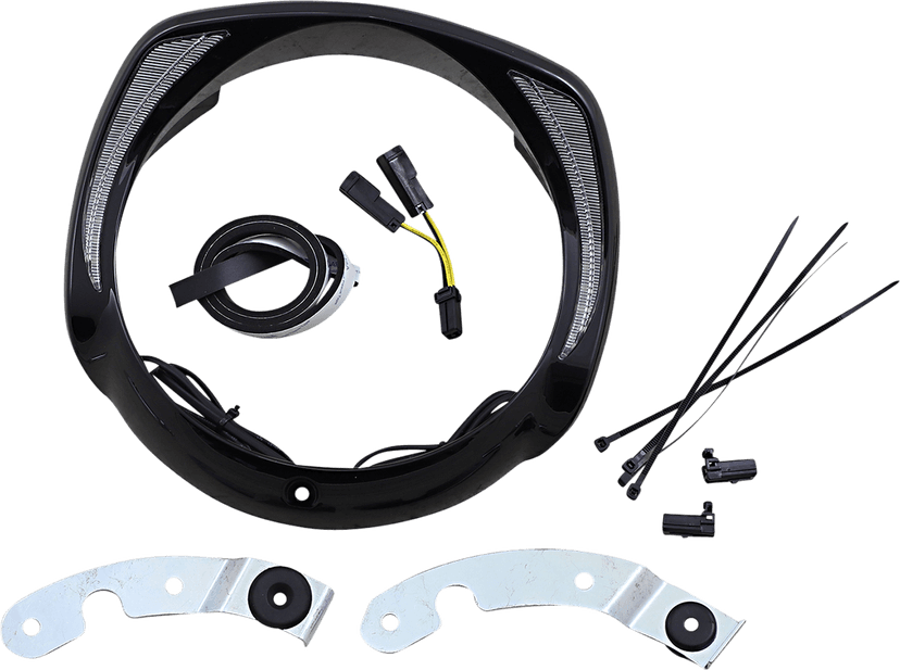 CIRO 2001-1320 Headlight Bezel - Black — image 1 of 3
