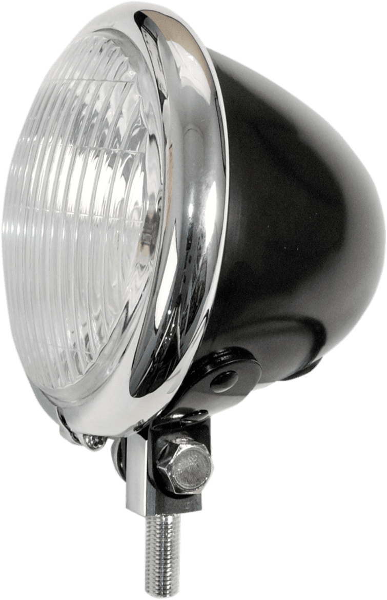 EMGO 2001-1450 Spotlamp - 4-1/2" - Black/Chrome