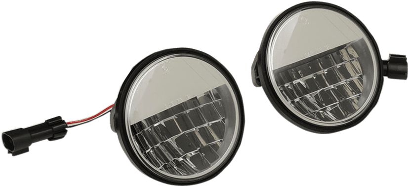 DRAG SPECIALTIES 2001-1543 LIGHT FOG 4.5" LED REF PR — image 1 of 2