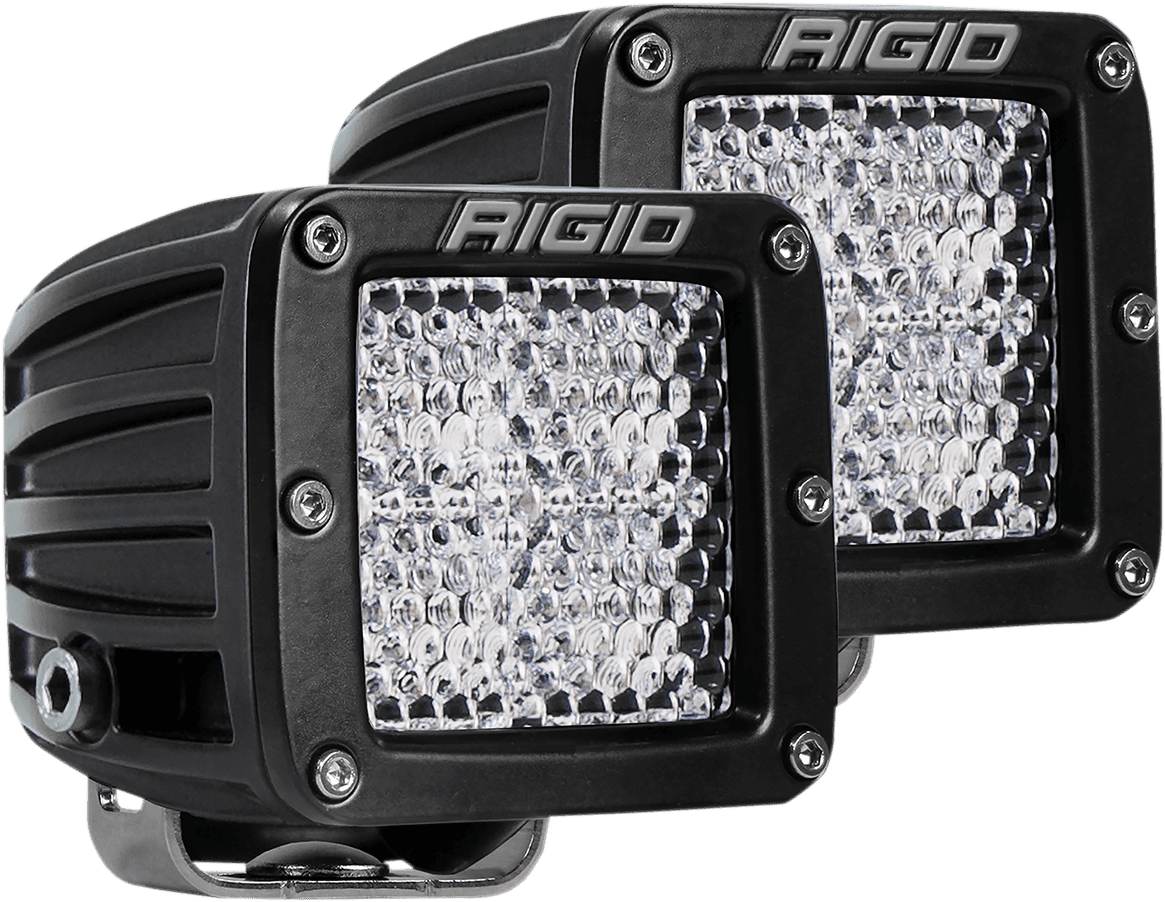 RIGID INDUSTRIES 2001-1692 D-Series LED Light - Diffused - Pair
