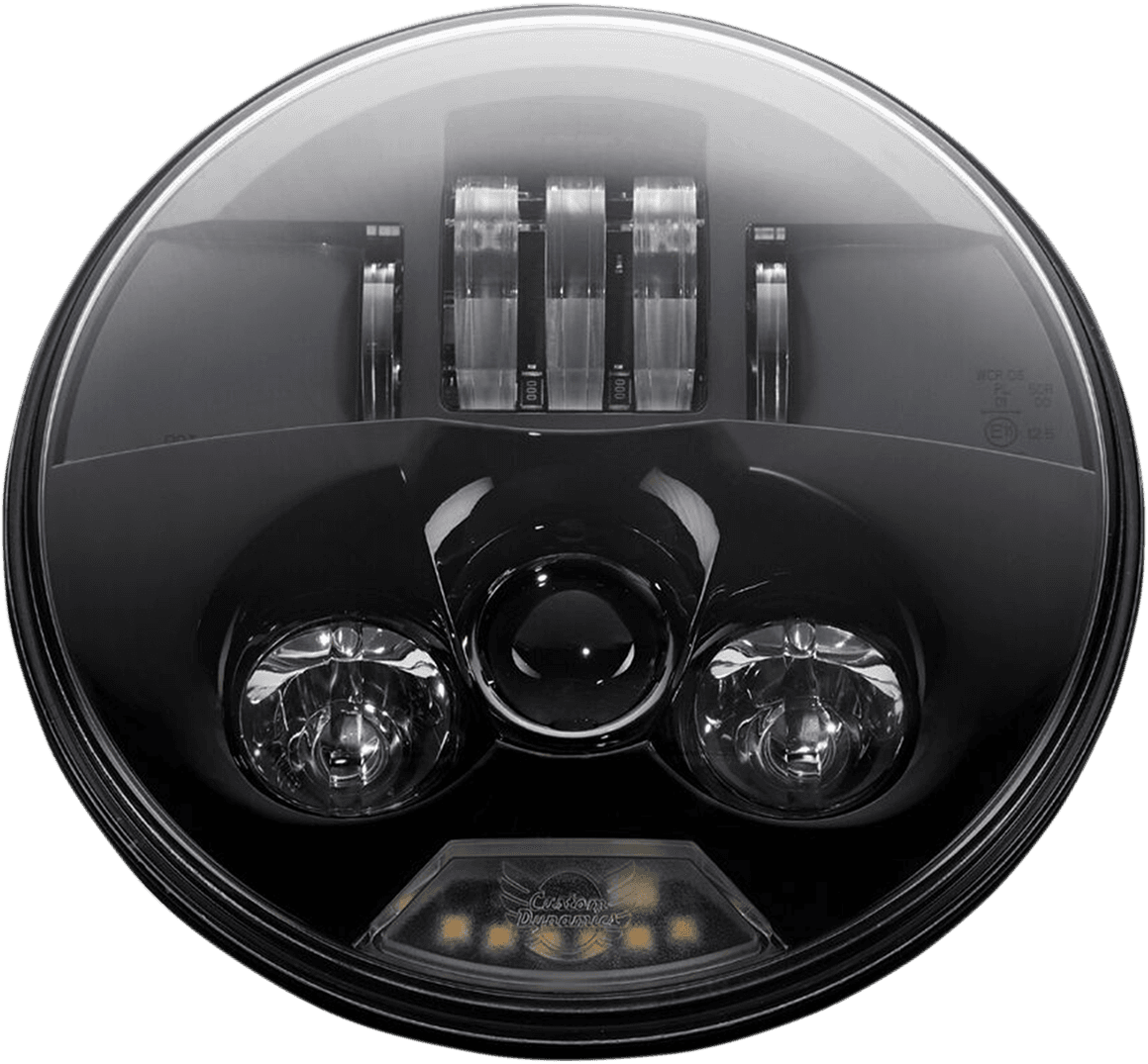 CUSTOM DYNAMICS 2001-1747 Headlamp - ProBEAM® - 7" - LED - Black