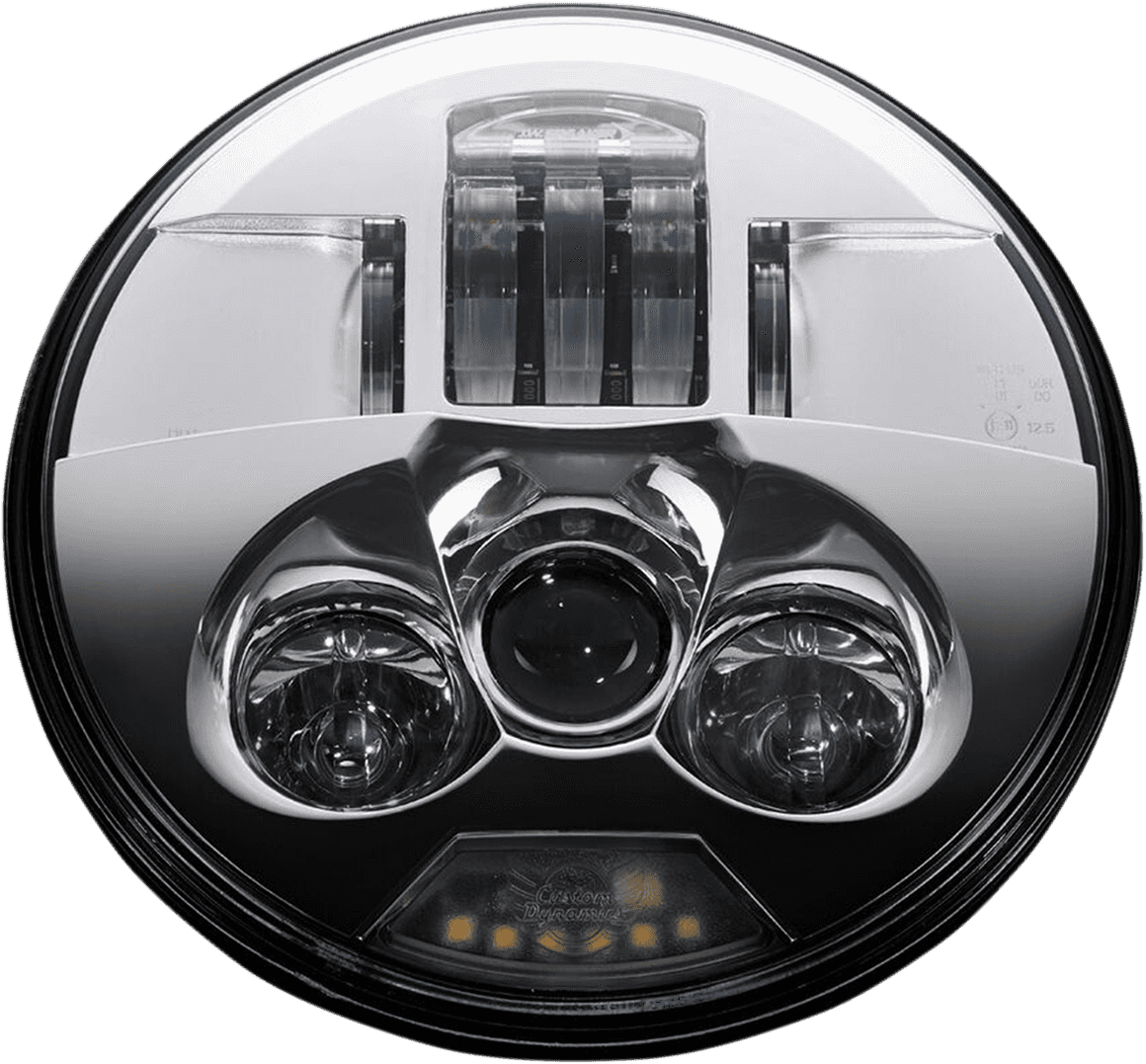 CUSTOM DYNAMICS 2001-1748 Headlamp - ProBEAM® - 7" - LED - Chrome